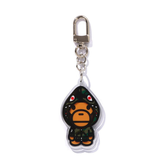 BAPE MILO SHARK ACRYLIC KEYCHAIN