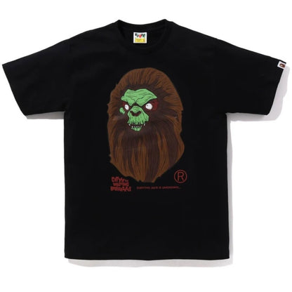 BAPE HORROR MAD FACE TEE
