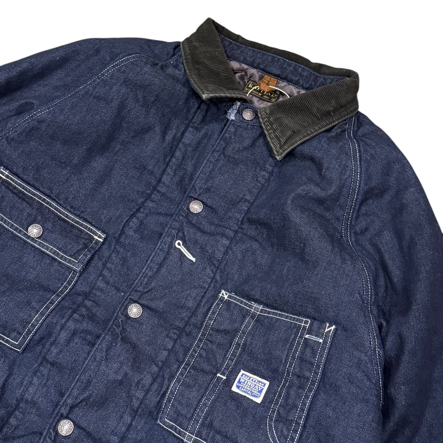 Kapital 8oz Denim Quilted Lined Cactus Coverall