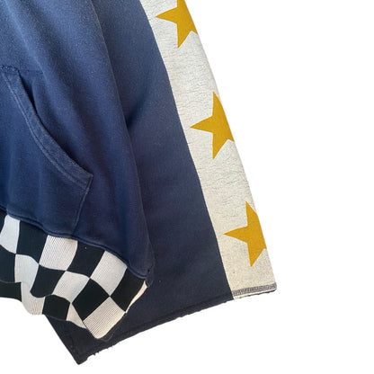 Kapital Fleece Star Racer Devil Hoodie