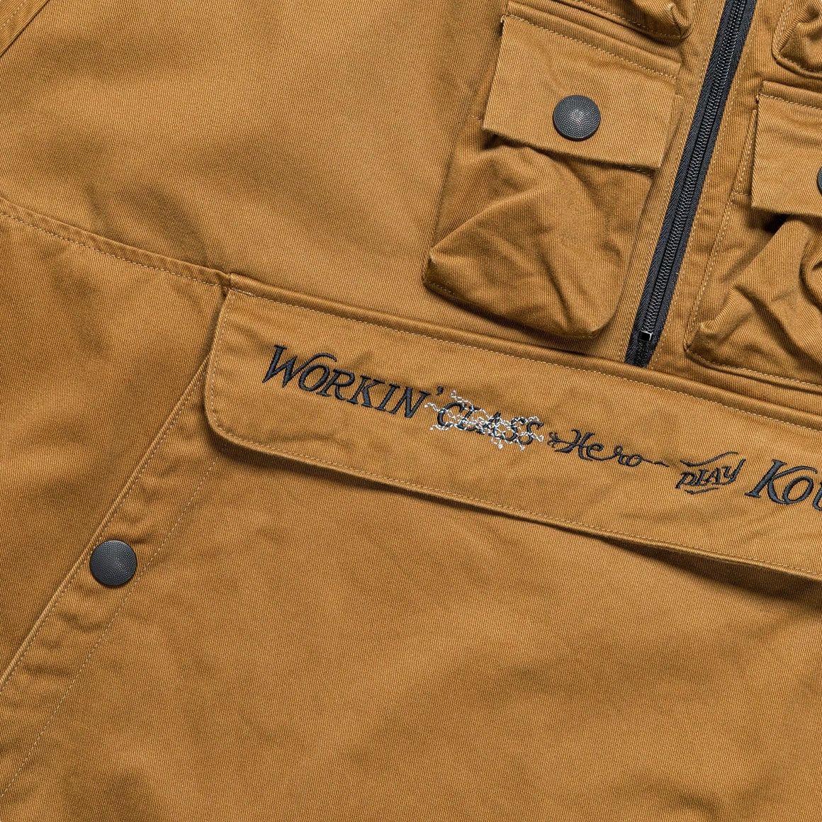 Kapital Chino Nickel 6 Anorak (WORKING Embroidery)