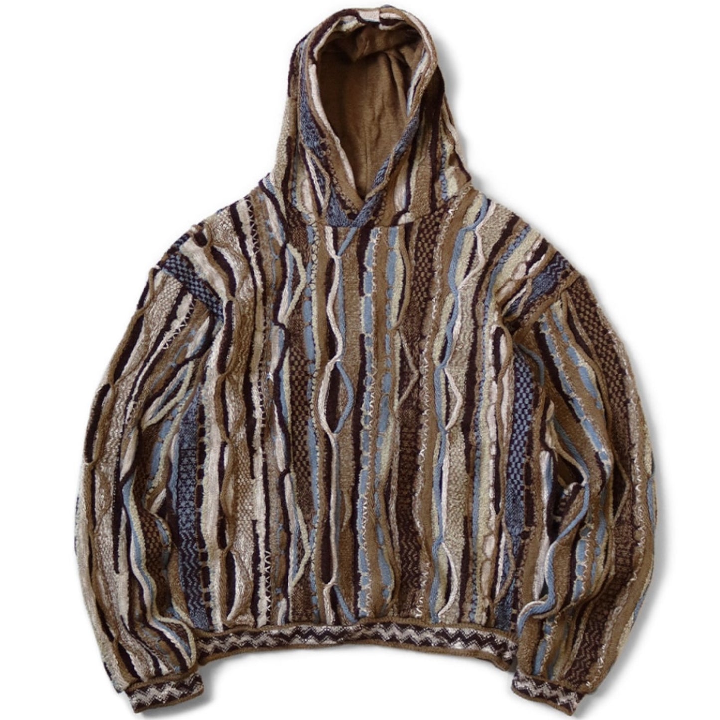 Kapital 7G Knit Gaudy Hooded Sweater