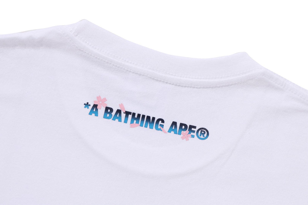 BAPE SAKURA PHOTO APE HEAD TEE