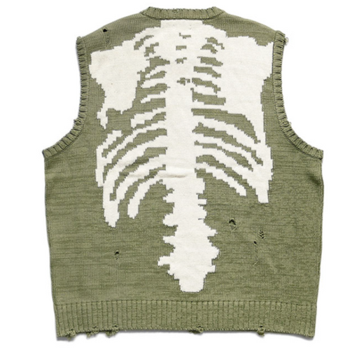 Kapital 5G Bone Knit Sweater Vest