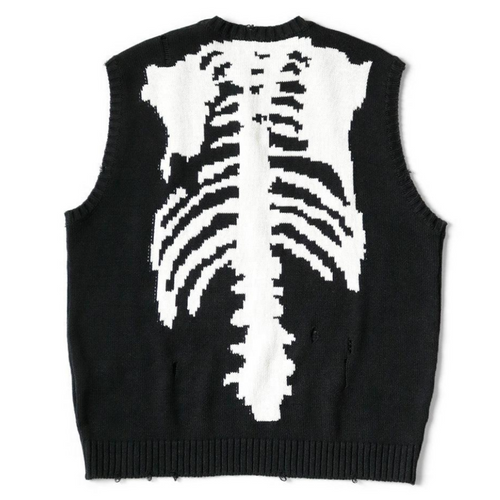 Kapital 5G Bone Knit Sweater Vest