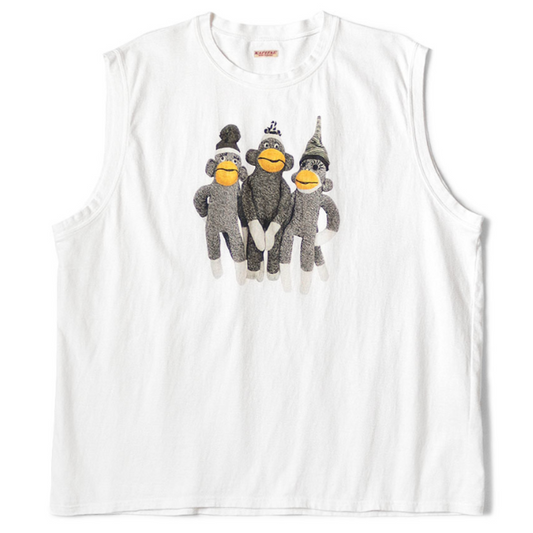 Kapital Jersey Sleeveless Big-T (Monkey Amigo)