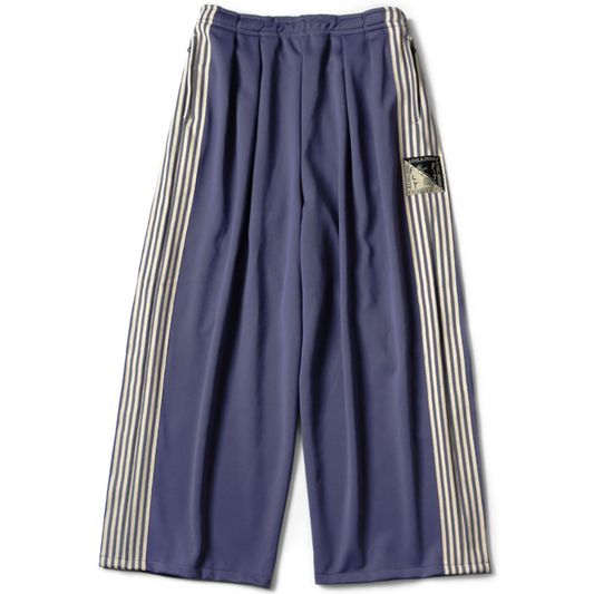 Kapital Smooth Jersey Stuntman & Woman SUPER BAGGY Track Pants (Banner Stripe)