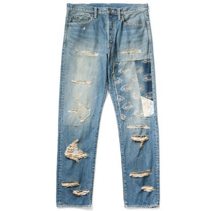 Kapital 14oz Denim 5P Monkey Cisco (Speakeasy Dixie Remake)