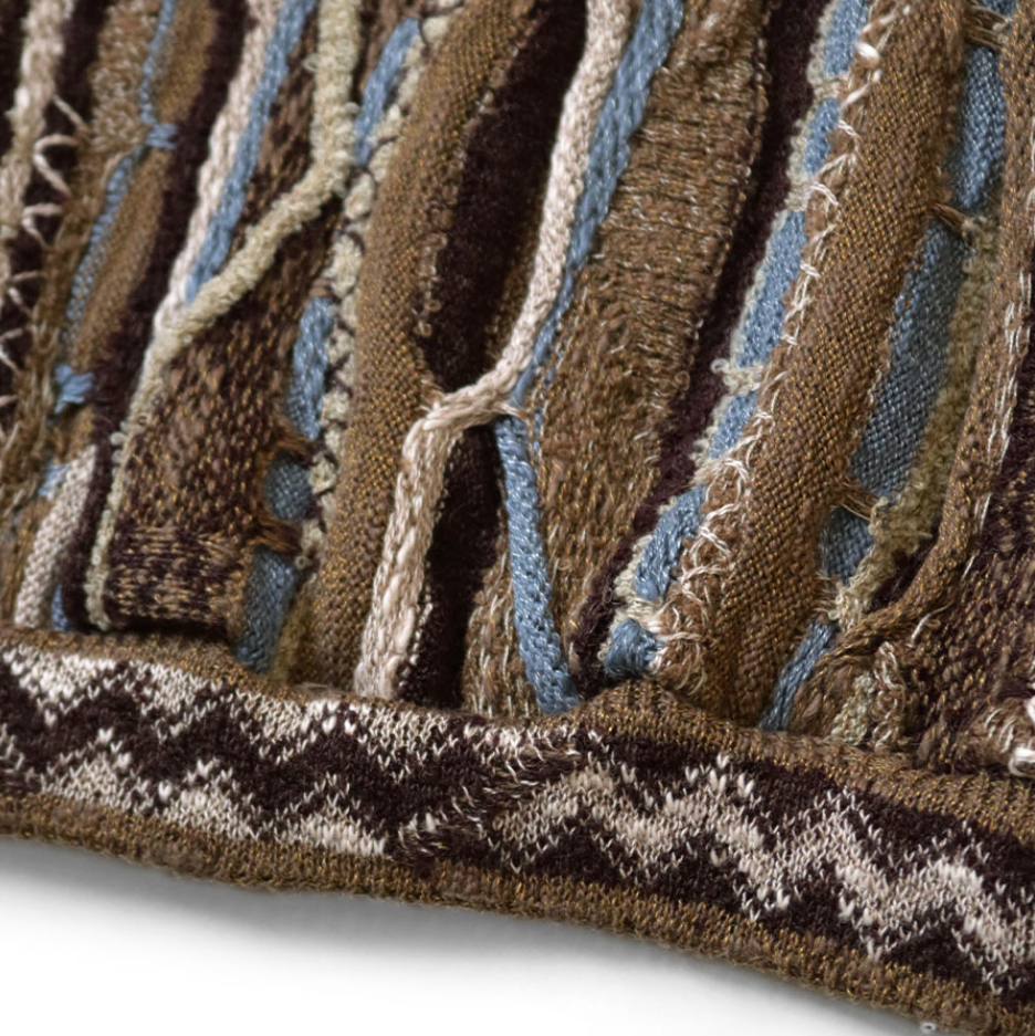 Kapital 7G Knit Gaudy Hooded Sweater