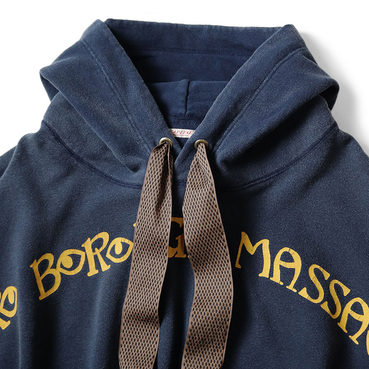 Kapital Fleece Devil Hoodie (Boro Borough Massacre Pt) Small