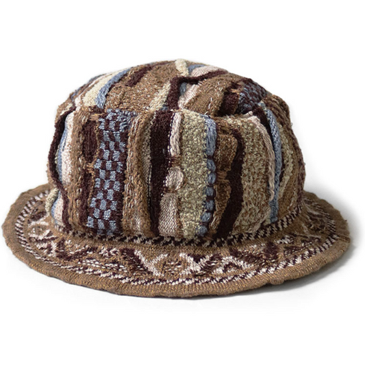 Kapital 7G Gaudy Knit Bucket Hat