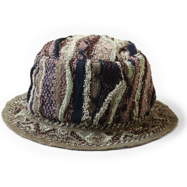 Kapital 7G Gaudy Knit Bucket Hat