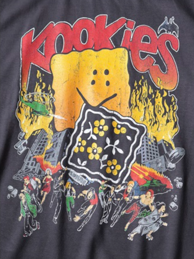 国内外ラッパーに超人気! KAPITAL Buster Peckish Bowy Tシャツ Kapital Buster Peckish Bowy Kookies Tee | CO JP GALLERY