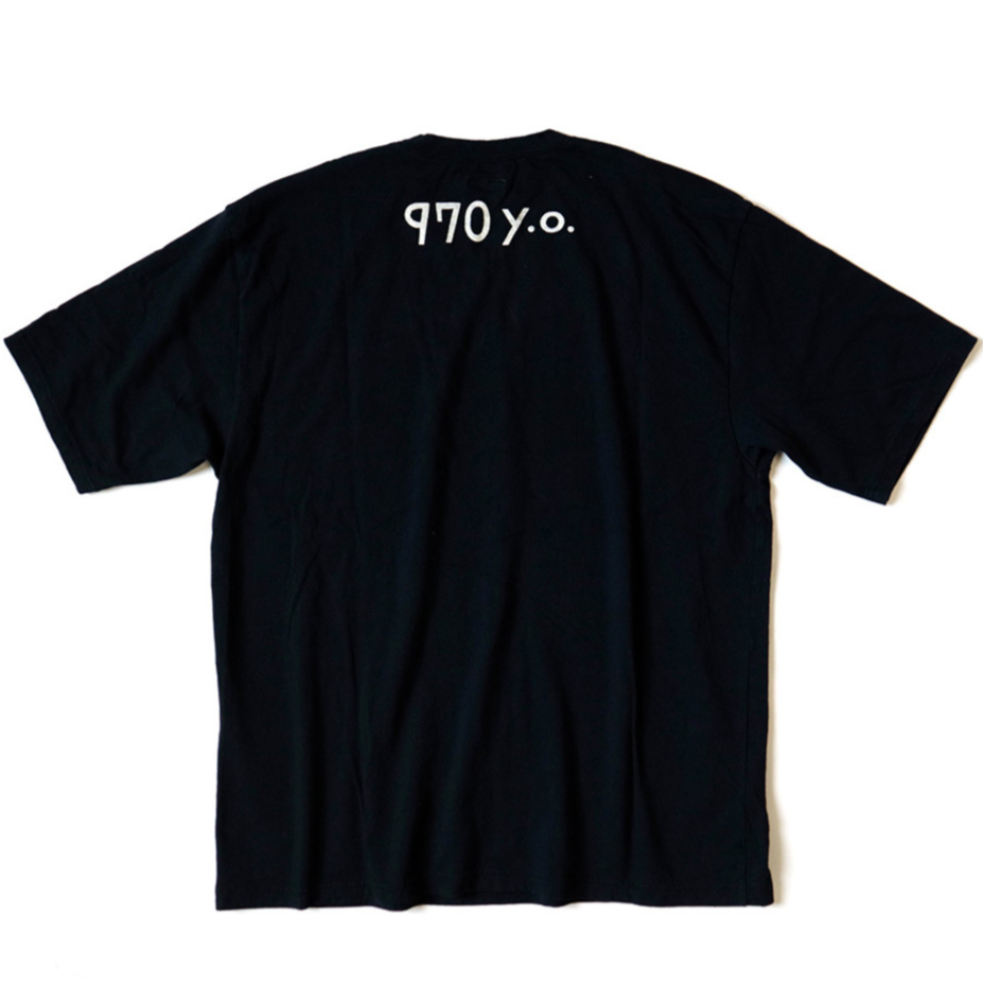 Kapital Crewneck T-Shirt (Rainbowy Stump Print)
