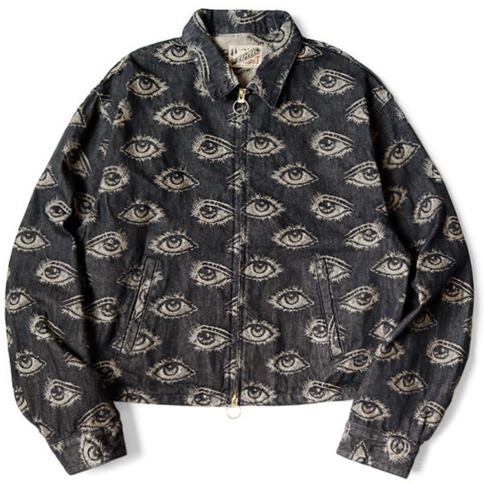 Kapital 12oz Speakeasy Denim Drizzler Jacket