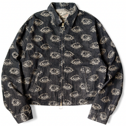 Kapital 12oz Speakeasy Denim Drizzler Jacket