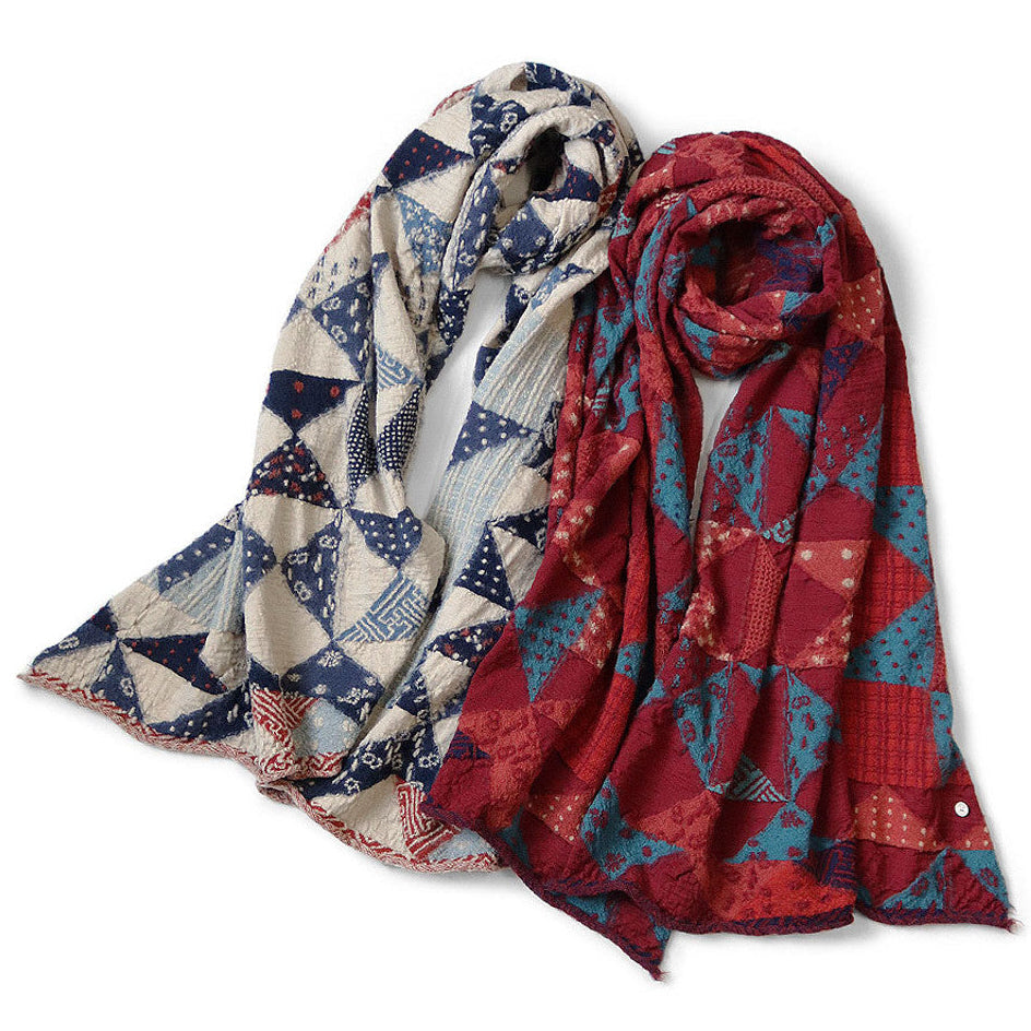 Kapital Felted Wool Indigo Scarf