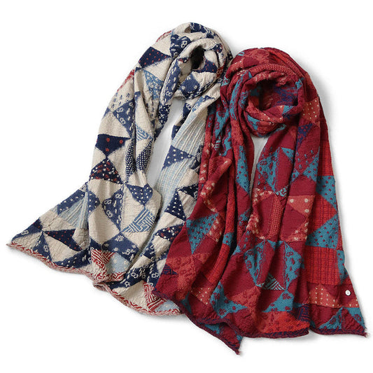 Kapital Felted Wool Indigo Scarf