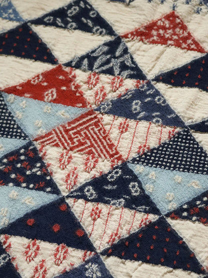 Kapital Felted Wool Indigo Scarf