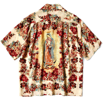 Kapital Silk Rayon Champetre Peckish Maria Button Shirt