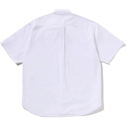 BAPE 1ST CAMO APPLIQUE OXFORD SS SHIRT