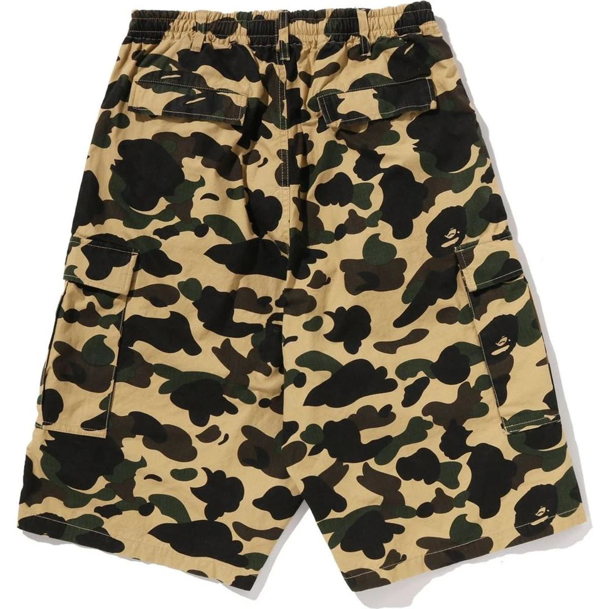 BAPE 1ST CAMO RIPSTOP CARGO SHORTS