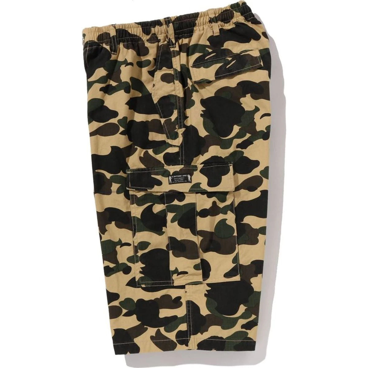 BAPE 1ST CAMO RIPSTOP CARGO SHORTS