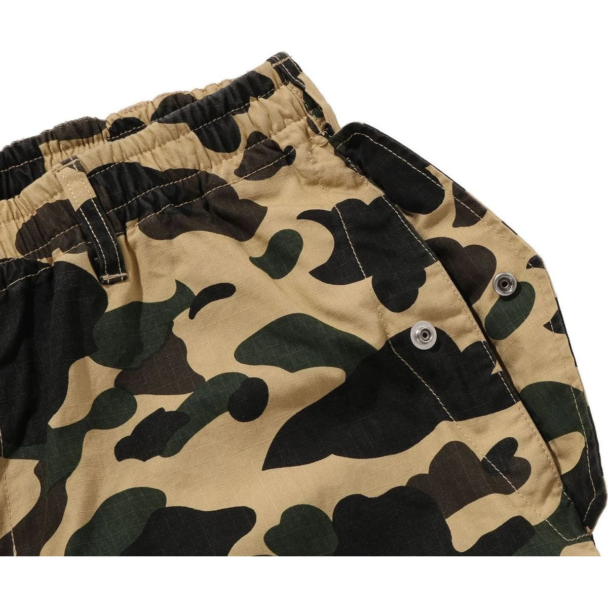 BAPE 1ST CAMO RIPSTOP CARGO SHORTS
