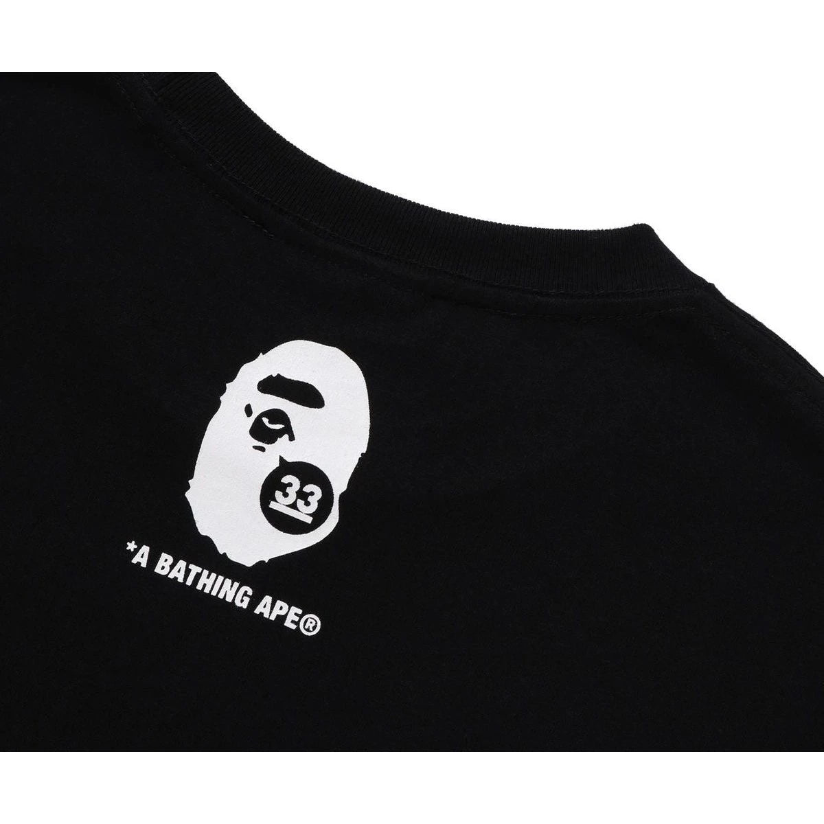 BAPE A BATHING APE 33RD ANNIV. APE HEAD TEE