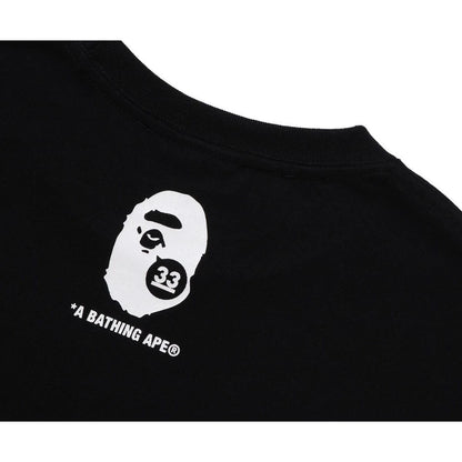BAPE A BATHING APE 33RD ANNIV. APE HEAD TEE