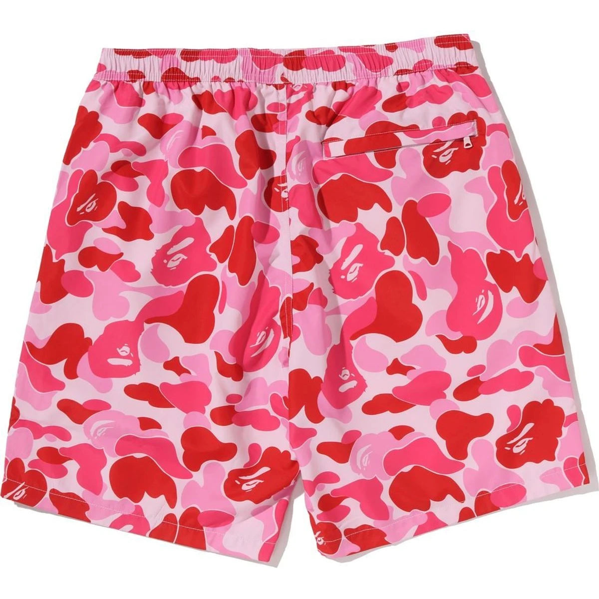 BAPE ABC CAMO APE HEAD ONE POINT BEACH SHORTS