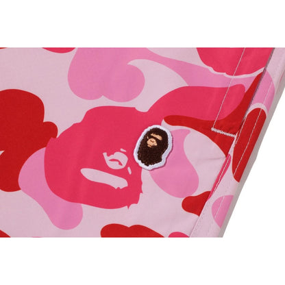 BAPE ABC CAMO APE HEAD ONE POINT BEACH SHORTS