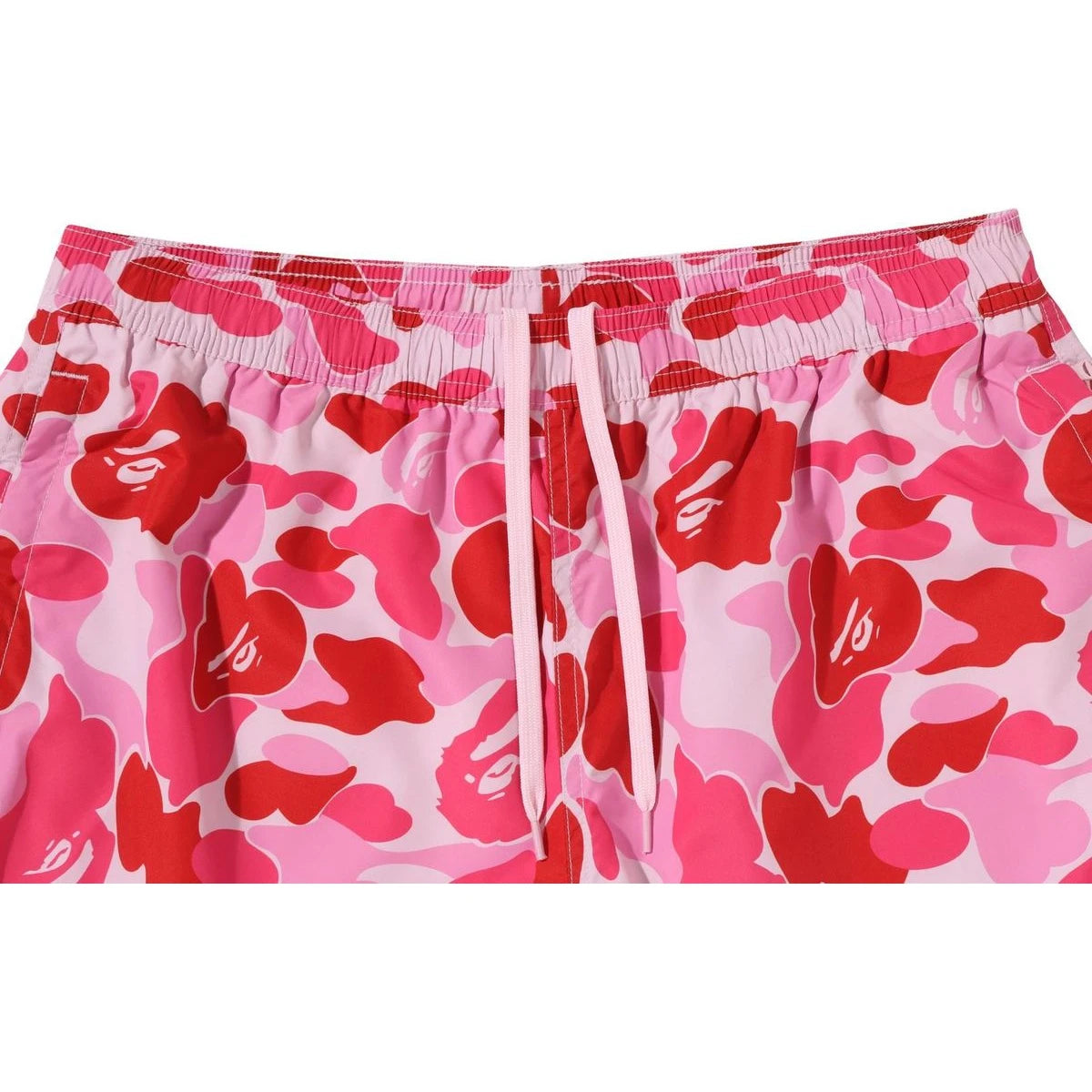 BAPE ABC CAMO APE HEAD ONE POINT BEACH SHORTS