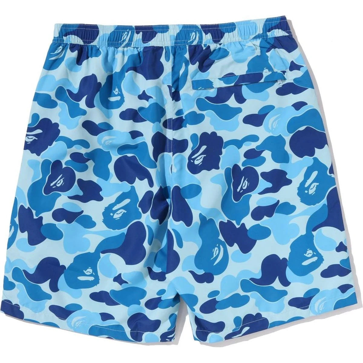 BAPE ABC CAMO APE HEAD ONE POINT BEACH SHORTS