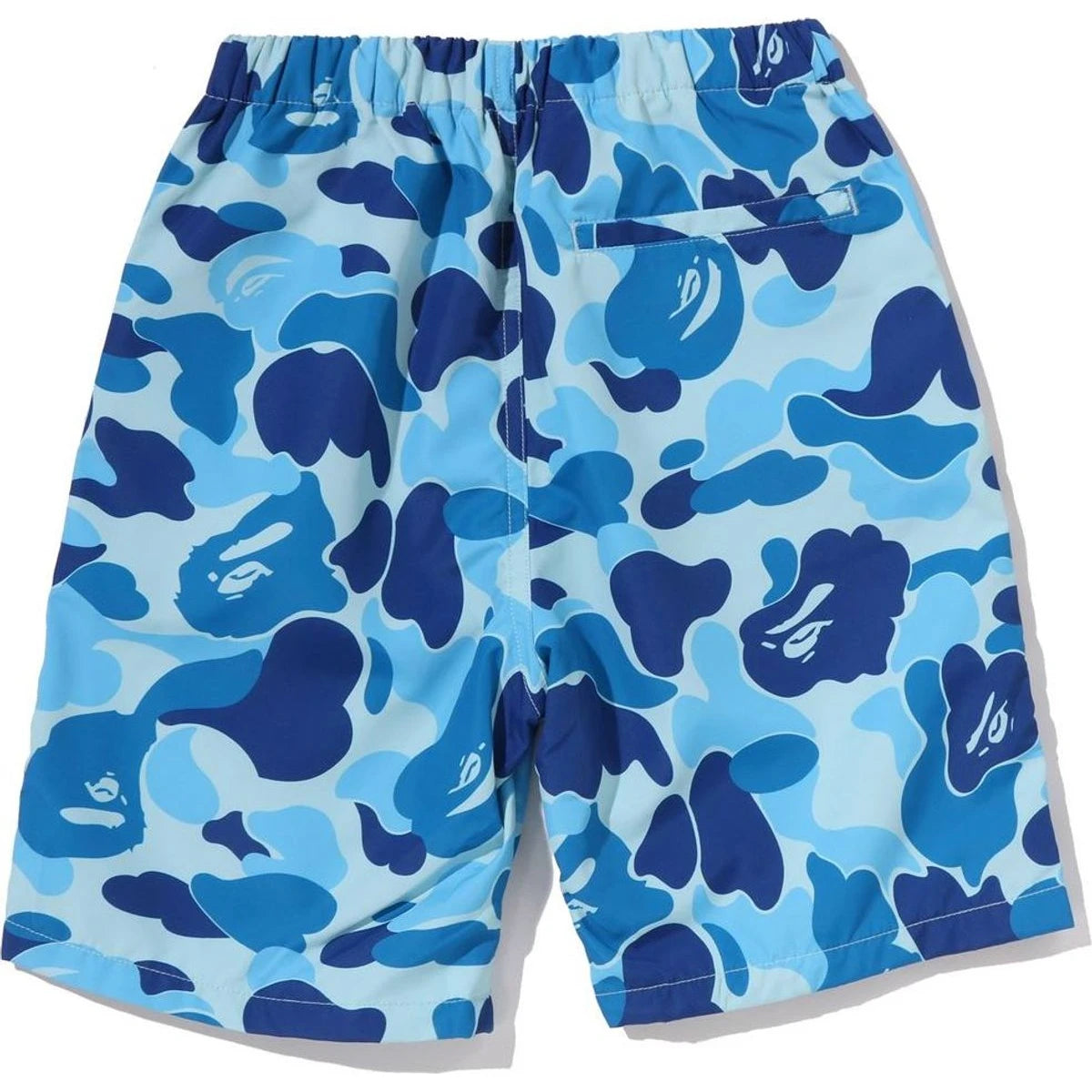 BAPE ABC CAMO APE HEAD ONE POINT BEACH SHORTS