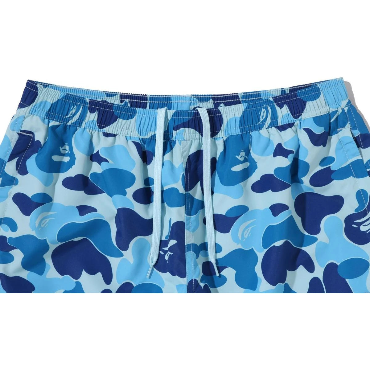 BAPE ABC CAMO APE HEAD ONE POINT BEACH SHORTS