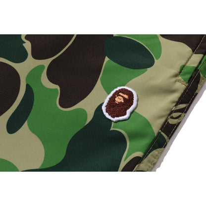 BAPE ABC CAMO APE HEAD ONE POINT BEACH SHORTS