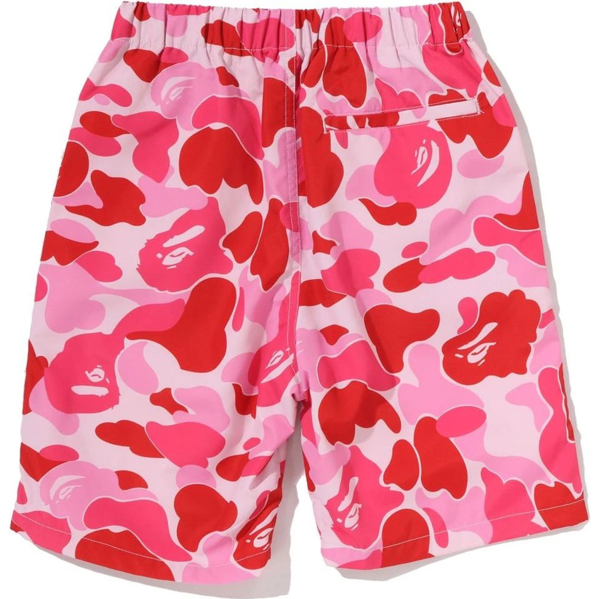 BAPE ABC CAMO APE HEAD ONE POINT BEACH SHORTS