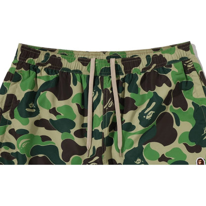 BAPE ABC CAMO APE HEAD ONE POINT BEACH SHORTS