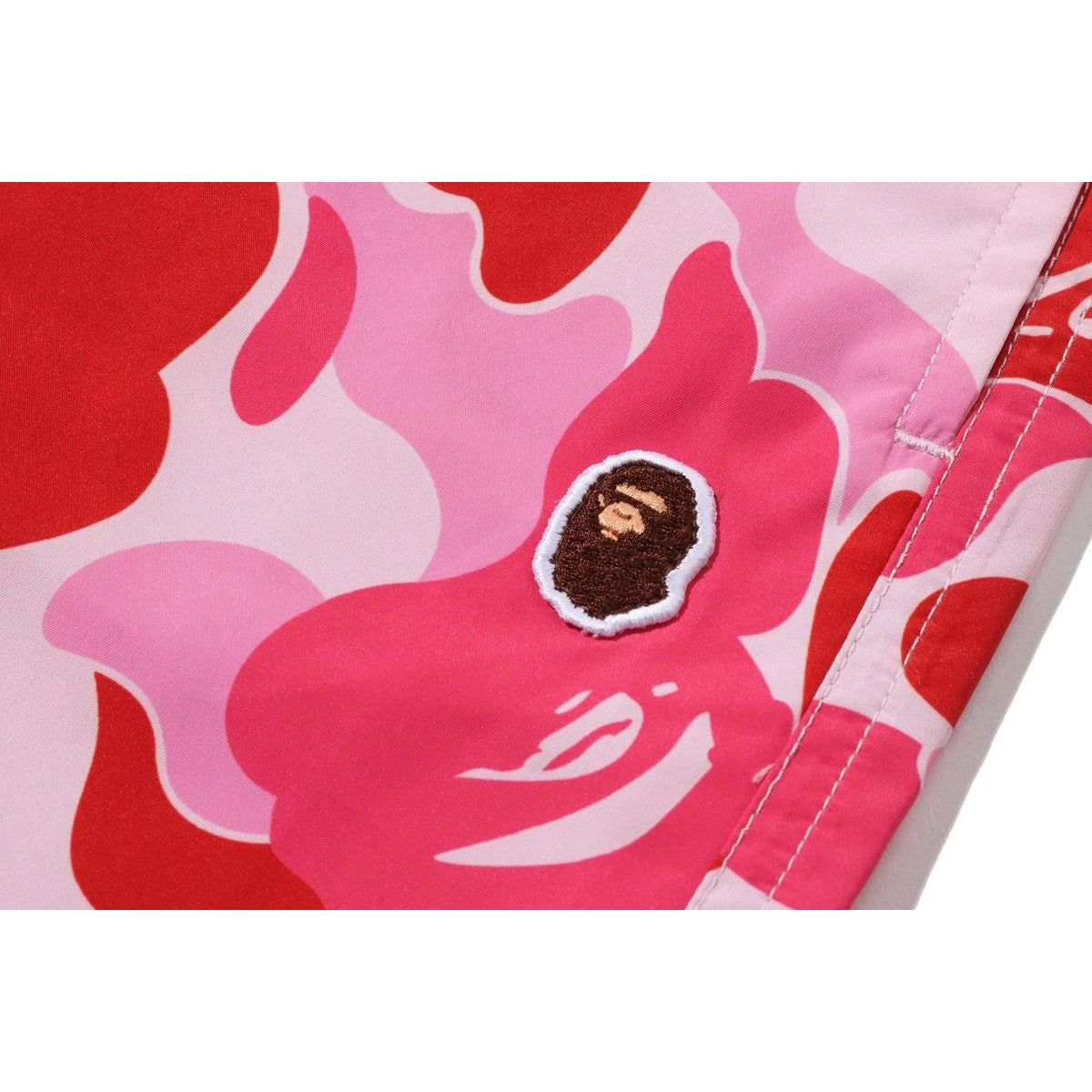BAPE ABC CAMO APE HEAD ONE POINT BEACH SHORTS