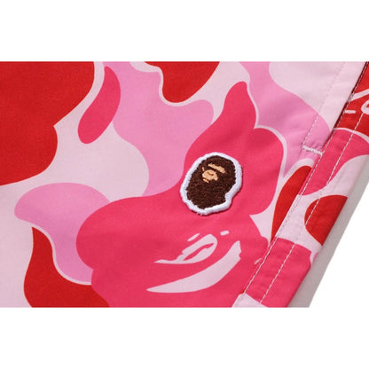 BAPE ABC CAMO APE HEAD ONE POINT BEACH SHORTS