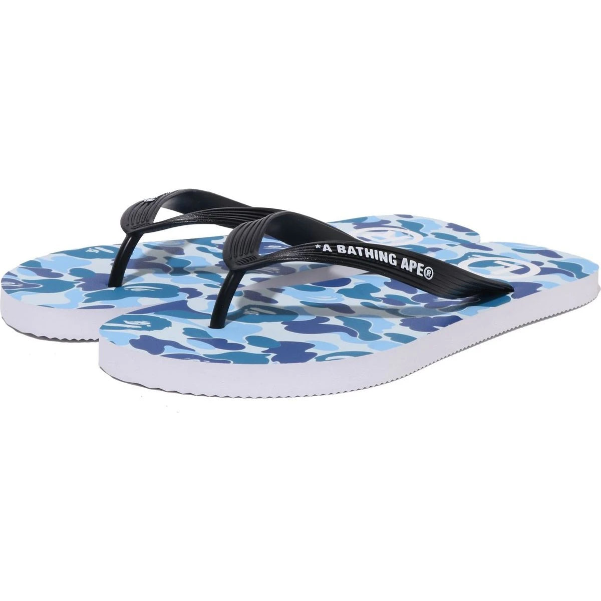 BAPE ABC CAMO BEACH SANDALS