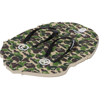 BAPE ABC CAMO BEACH SANDALS