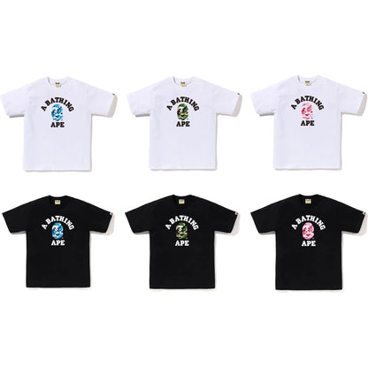 BAPE ABC CAMO COLLEGE TEE