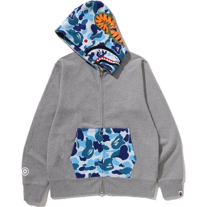 BAPE ABC CAMO SHARK FULL ZIP HOODIE