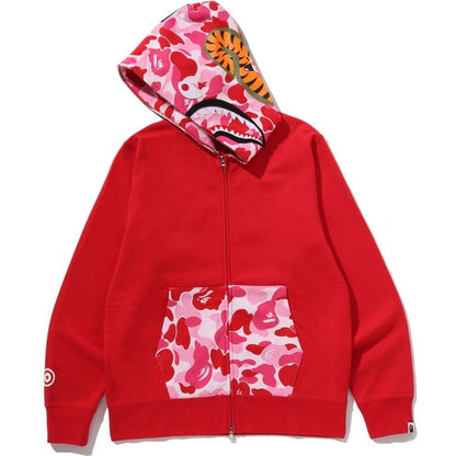 BAPE ABC CAMO SHARK FULL ZIP HOODIE