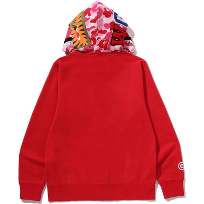 BAPE ABC CAMO SHARK FULL ZIP HOODIE