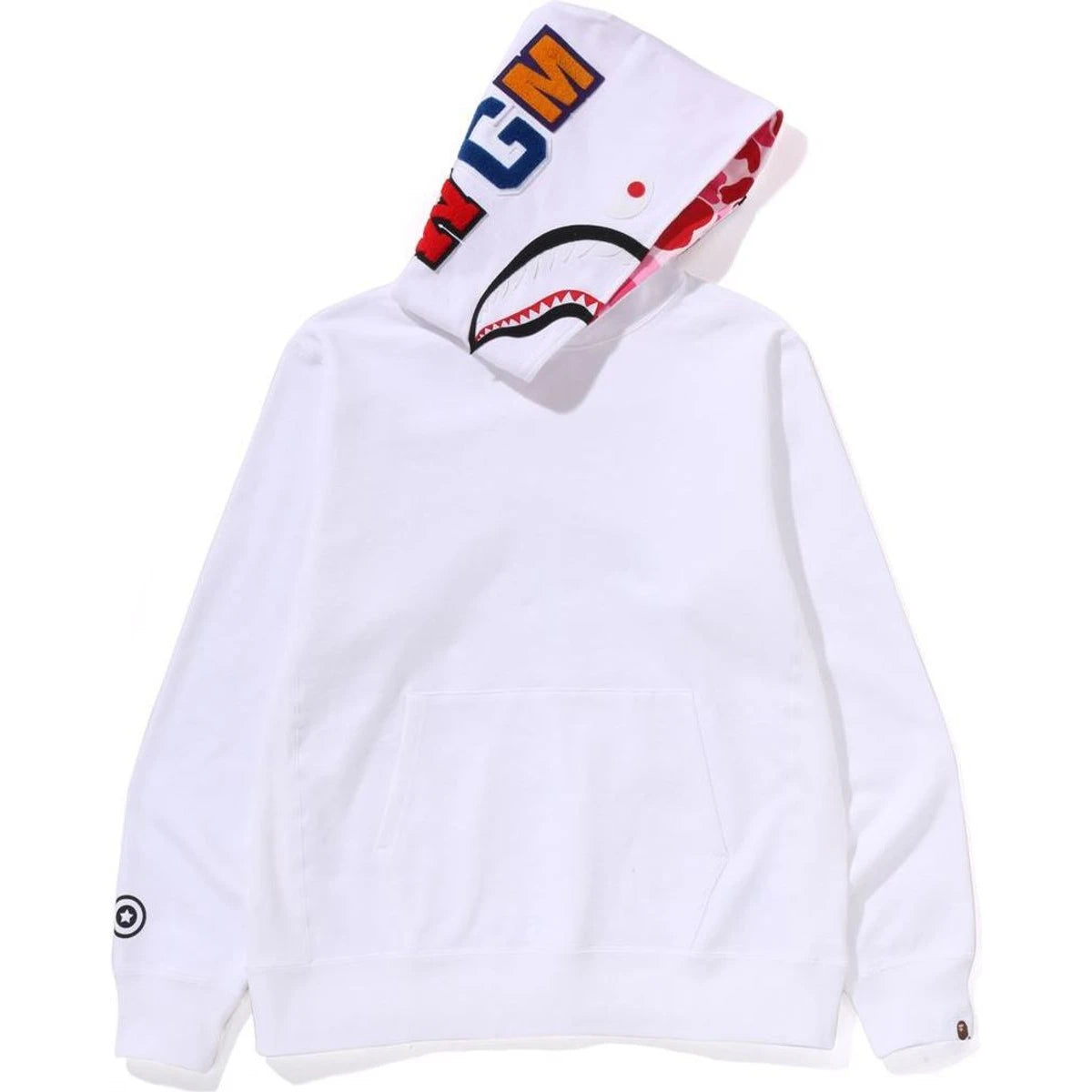 BAPE ABC CAMO SHARK PULLOVER HOODIE