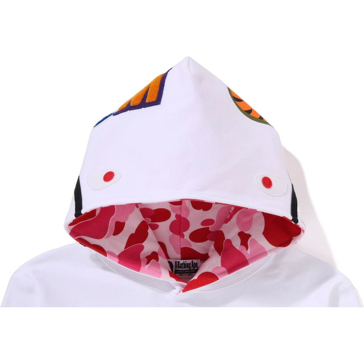BAPE ABC CAMO SHARK PULLOVER HOODIE