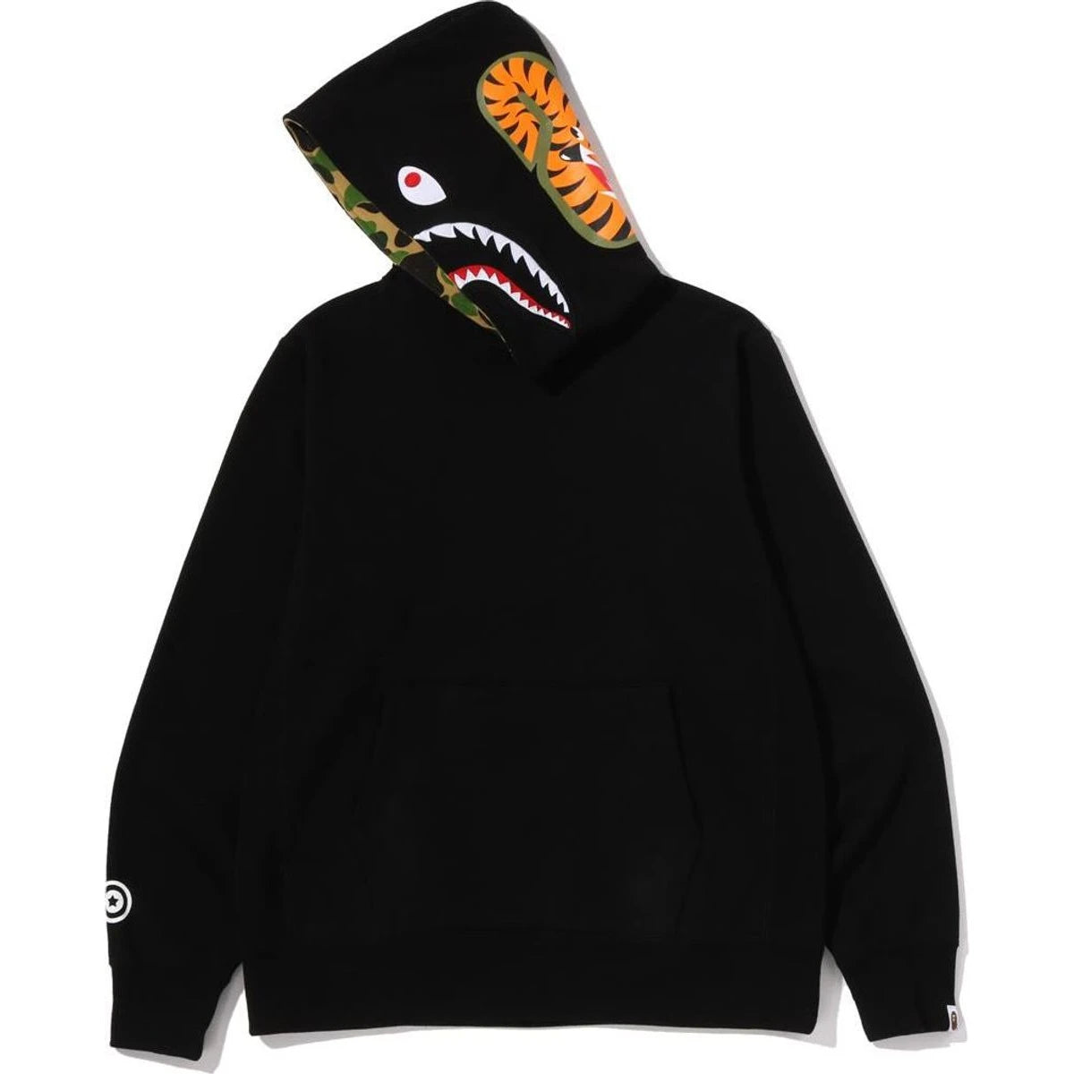BAPE ABC CAMO SHARK PULLOVER HOODIE